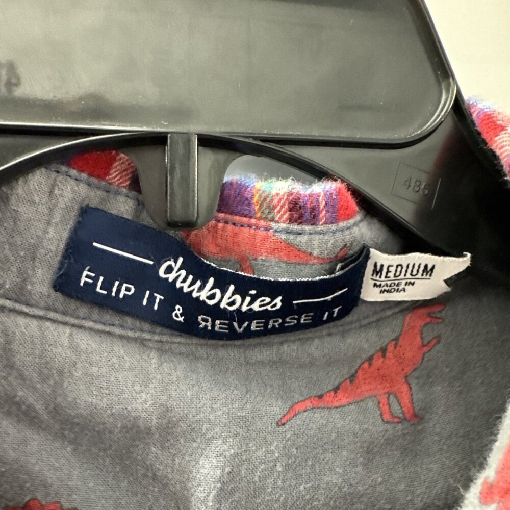 Chubbies Flip Reverse It Reversible Dinosaur Pear… - image 6